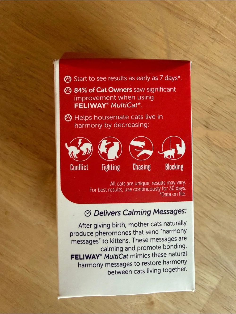 FELIWAY MultiCat Refill – 30 Day | 1.6 fl oz / 48 mL 🐱